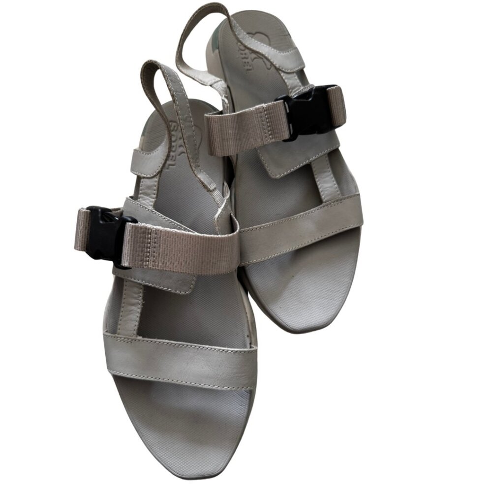 Sorel Gray Sandals Size 9.5